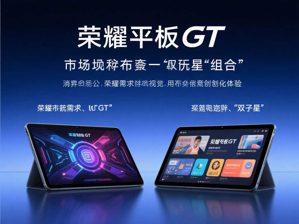 电竞护眼新王者荣耀平板GT定档，4月23日GT系列双星齐亮相