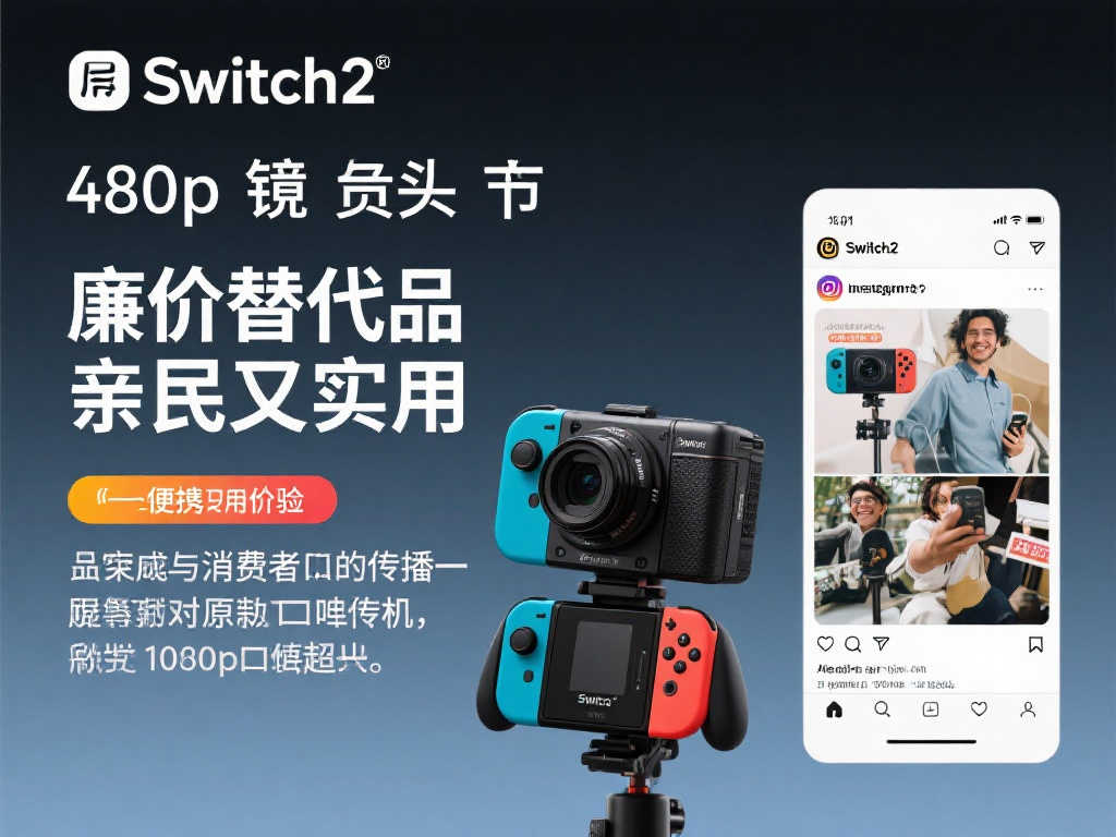 Switch2食人花480p镜头爆火 人气逆袭超越原版1080p机型